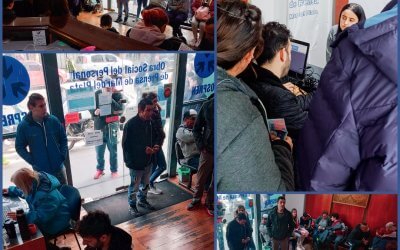 EXITOSA JORNADA DE DOCUMENTACIÓN EN EL SINDICATO DE PRENSA