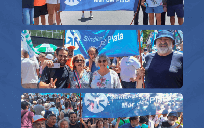 EL SINDICATO DE PRENSA MAR DEL PLATA PRESENTE EN LA MOVILIZACIÓN DEL 24/01