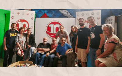 REUNIÓN CON TRABAJADORES DEL NOTICIERO DE CANAL 10