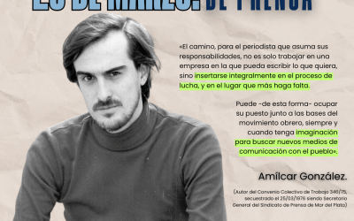 25 de Marzo – Homenaje a Amílcar González