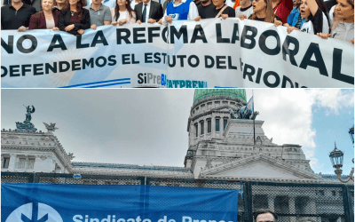 Jornada histórica en el Congreso Nacional en defensa del Estatuto del Periodista